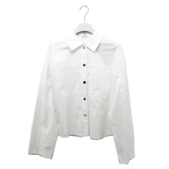 エルメス HERMES 白 シャツ ブラウス 《2020 秋冬》38