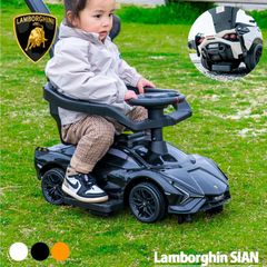 【組み立て済】ランボルギーニ シアン【撮影使用分】乗用玩具 子供 足蹴り 足けり Lamborghini プレゼント 贈り物 おもちゃ 乗れる 足こぎ 音