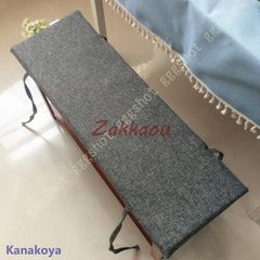 ダイニング ベンチクッション ベンチシートクッション 長座布団 座面クッション ベンチパッド 無地 洗えるカバー 滑り止め ロング クッショ