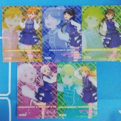 ラブライブ スーパースター ブシロード トレーディングカード コレクションクリア　5種セット