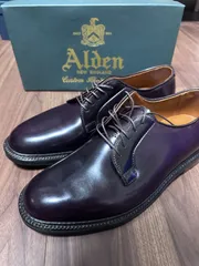 新着【極美品】ALDEN990Clipper Oxオールデンコードバン