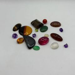 【✨宝石まとめ✨】ルース　ジュエリー　指輪　ネックレス　ジュエリー　宝石　石　アメジスト　オパール　Green 緑　紫　　ホワイト　白色　アンティーク　ヴィンテージ　ストーン　遺品整理　まとめ　骨董品　貴重品　希少　タイガーアイ　カラフル　色　color 大量