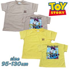 Disney PIXAR ディズニー・ピクサー トイ・ストーリー ウッディ/レニー 半袖 Tシャツ キャラT 天竺 子供服 (221222692)