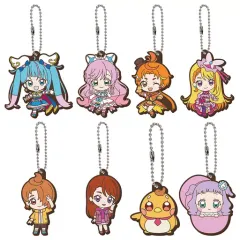 【中古】キーホルダー 全8種セット 「ひろがるスカイ!プリキュア カプセルラバーマスコット2」