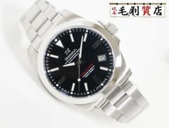 ジーダ ZEEDA TESLA-CODE ブラック ステンレス 自動巻き メンズ 美品 時計