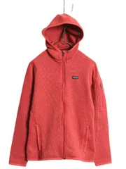 【お得なクーポン配布中!】 パタゴニア ベターセーター フーディ レディース S / 11年製 Patagonia フリース  パーカー ジャケット フルジップ ブルゾン ハイネック 赤