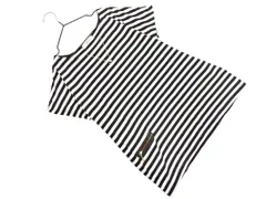 ADAM ET ROPE' アダムエロペ ボーダー カットソー sizeF/白ｘ黒 ■◆ レディース