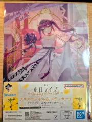 hololive(ホロライブ) ウエディング 一番くじ トコヤミ トワ クリアファイル ステッカーシール セット