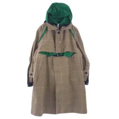 sacai チェック千鳥柄ドッキングコート　美品 2026年最新】sacai コート ドッキングの人気アイテム - メルカリ