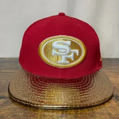 H24 ニューエラ 59fifty 49ers フォーティナイナーズ NFL Amazon | [ニューエラ] newera SF 49ers conference champions