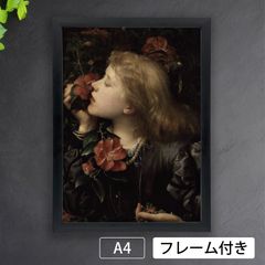 額装済作品/インテリア/人間とネズミ/カタリーナ フリッチ/アートポスター ジョージ・フレデリック・ワッツ（George Frederic Watts