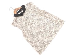 ZARA WOMAN ザラ ウーマン 花柄レース ブラウス シャツ sizeL/白ｘ黒 ■◆ レディース