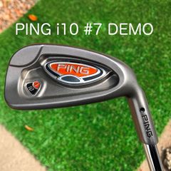 非売品 Ping i10 #7アイアン 黒ドット 鉄シャフトAWT【S】