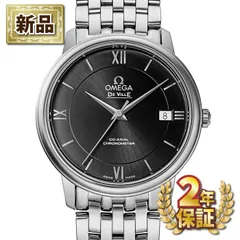 オメガ OMEGA 腕時計 デ・ヴィル プレステージ コーアクシャル 424.10.37.20.01.001 ブラック文字盤 デイト クロノメーター SS 自動巻き 【箱・保付き】のサムネイル