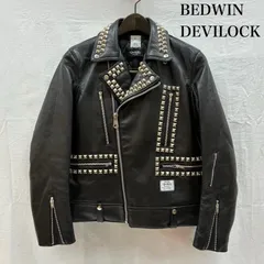 BEDWIN スタッズ　レア　レザージャケット　ブラック 2025年最新】BEDWIN & THE HEARTBREAKERS メンズ レザー