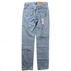 デッドストック 90's リーバイス Levi's 505 ストーンウォッシュ デニムパンツ (31×34) 90年代 メキシコ製 旧タグ オールド 1995年製 アメリカ古着 USED  ビンテージ ヴィンテージ