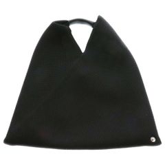 MM6 Maison Margiela (エムエムシックスメゾンマルジェラ) JAPANESE BAG SMALL ジャパニーズ メッシュトートバッグ ブラック S54WD0043