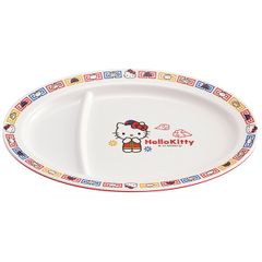 【アウトレット商品】ハローキティ「メラミン製ギョーザ皿」