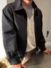 26SS Séfr Tazio Jacket コットンブルゾン グレー XS 26SS Séfr Tazio Jacket コットンブルゾン グレー XS - メルカリ