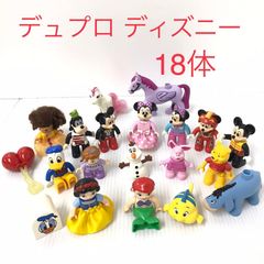 正規品 中古 LEGO レゴ デュプロ  ディズニー フィグ 動物 18体 まとめ売り ミッキー ミニー アリエル ソフィア 白雪姫 プーさん  オラフ イーヨー ピグレット 白馬 CP-413  362