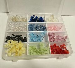 プリザーブドフラワー 紫陽花10色 カーリースモーク2色 専用ケース付 No.2