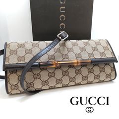 【GUCCI】グッチ バンブー GGキャンバス バッグ 3WAY 117594 0959