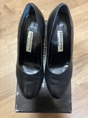 SONIA RYKIEL ソニアリキエル パンプス ハイヒール 黒 35 1/2 22.5cmのサムネイル