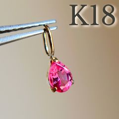 K18YG 天然石サファイア　ピアス sapphire 18金 バゲットカット K18YG 天然石サファイア ピアス sapphire 18金 バゲットカット