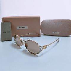 【新品未使用】MIU MIU ミュウミュウ ロゴ サングラス MU52YS