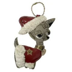 グッチ グッチョリ チワワ キーホルダー チャーム クリスマス限定 犬 付属品 GUCCI グッチ チワワ キーリング チャーム キーホルダー 犬
