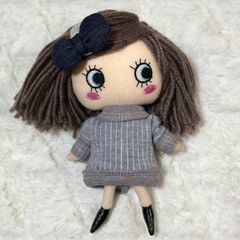 【イーマリーちゃん】ニットワンピ &パッチンピン（E-47）