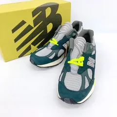Patta NEW BALANCE 991V2 U991PB2 ローカット スニーカー シューズ イギリス製 イングランド 新品同様 箱付き ニューバランス 靴 DF14355■