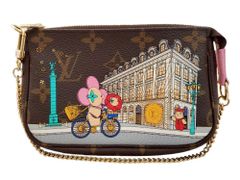 【限定品】【2022年ヴィヴィエンヌホリデーコレクション】ルイ・ヴィトン LOUIS VUITTON　ミニポシェット　アクセソワール　ヴィヴィエンヌ　モノグラム　ブラウン/ヴィヴィエンヌ