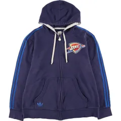 00s adidas トラックジャケット　OKC オクラハマシティーサンダー NBA オクラホマシティ サンダー トラック ジャケット バスケ