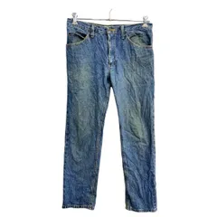 Lee デニムパンツ W32 リー レギュラーフィット インディゴ コットン メキシコ製 古着卸 アメリカ仕入 2502-889