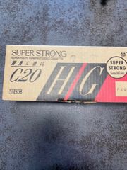 【新品・未開封】TDK SUPER STRONG HG C20 VHS 10本