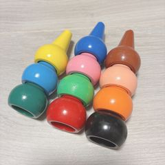 BABY COLOR ベビーコロール　クレヨン 11本　汚れない　持ちやすい
