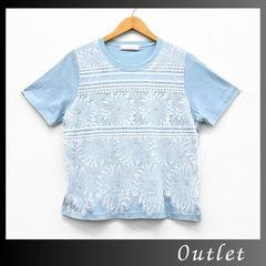 CAWAII　トップス　Tシャツ　レース　デザインTシャツ　カットソー