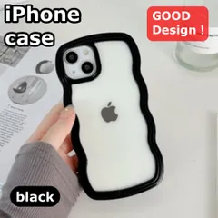 うねうねデザイン×クリアの韓国風かわいいiPhoneケース パステルカラー TPU衝撃吸収 透明 背面クリア 推し活映え うねうね形状で持ちやすい 人気スマホケース iPhone用保護ケーストレンドiPhoneケーススマホケース