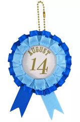 [중고] 열쇠 고리 오르토 슈라우드 축하 생일 로제트 바람 캔 배지 홀더 [디즈니 트위스티드 원더랜드 프리미엄 생일 2023 POP UP SHOP in 애니메이트]