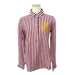 美品 PEARLY GATES プルオーバー シャツ ストライプ ポロ ゴルフ ★ ■◇