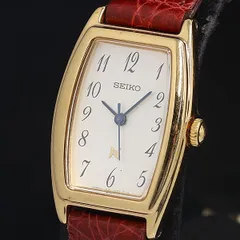 専用219 SEIKO エクセリーヌ レディース腕時計 2Pダイヤ ピンクシェル
