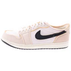 NIKE (ナイキ) AIR JORDAN 1 RETRO LOW OG EX White and Coconut Milk エアジョーダン1 ホワイトアンドココナッツミルク ローカットスニーカー US811/29cm DV0982-100