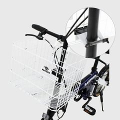 [Limited Quantity] (Panther) Folding Basket PANTHER Bicycle Folding Basket ATHENA Dedicated Basket Folding Bicycle/Mini Velo Compatible Folding Front Basket PFB-035