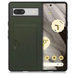【在庫処分】カードポケット カード収納 カバー ケース カード エファーウェイ 用 背面 7a スマホケース Pixel Google スマホカバー SLIM-SLOT SKIN 背面カード収納[エバーグリーン] LOOF