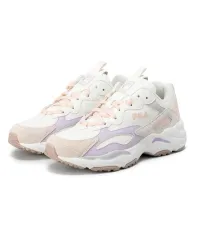 在庫限り outlet / 処分特価品  USS25011152 RAY TRACER SL  BRIGHT WHITE/MORGANITE/PURPLE レディース メンズ ユニセックス スニーカー FILA フィラ 厚底