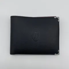 未使用品 Cartier 二つ折り財布 L3000595 ブラック 楽天市場】【中古】 送料込み！ 未使用品 Cartier 二つ折り財布