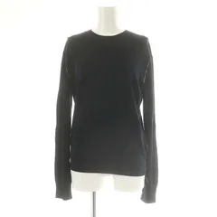 セリーヌ CELINE フィービー期ステッチクルーネックニット カットソー 長袖 XS 紺 ネイビー /HK ■OSのサムネイル