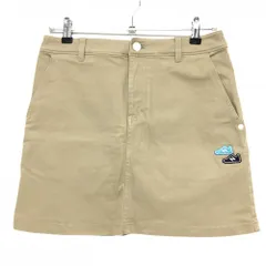 ニューバランスゴルフ スカート ベージュ スニーカーワッペン レディース 1(M) ゴルフウェア New Balance