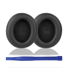 【在庫処分】Q30イヤーパッド Life 交換用ヘッドフォンパッド イヤーパッド イヤークッション Soundcore イヤーマフAnker Soundcore Life Adhiper Q30ヘッドセットに対応ヘッドフォンパッド （ブラック）のサムネイル